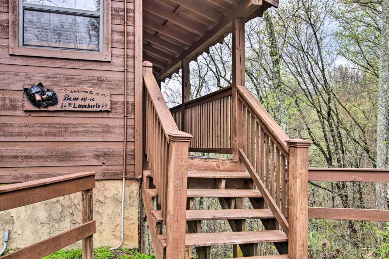 Sevierville Sanctuary Hot Tub, Pool Table And Deck! Extérieur photo